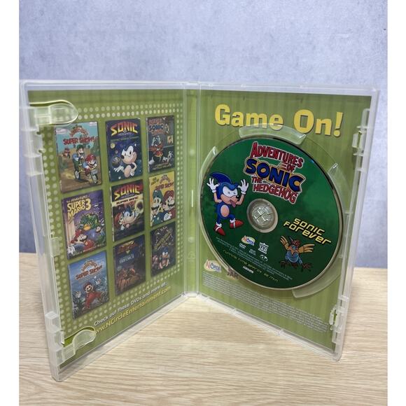 Sonic the Hedgehog: Sonic Forever (DVD, 1993) Cookie Jar Sega - Picture 3 of 3